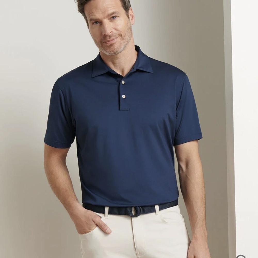 Peter Millar Men's Cottage Solid Performance Polo… - image 3